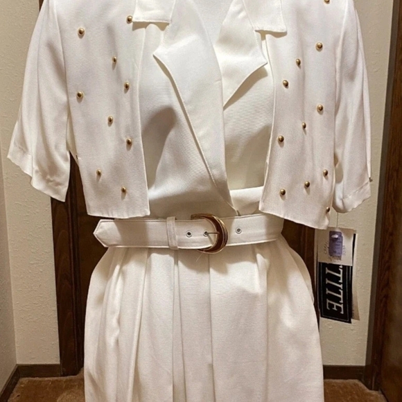 dawn joy fashions Dresses & Skirts - Vintage Dawn Joy Fashions Romper